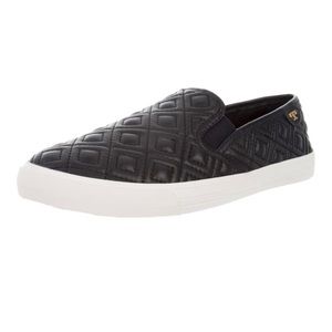 Authentic Tory Burch Jesse Quilted Slip-On Sneakers